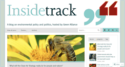 Desktop Screenshot of greenallianceblog.org.uk